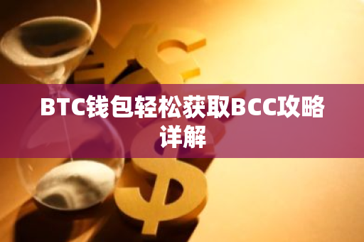 BTC钱包轻松获取BCC攻略详解-第1张图片-智财锋资讯网 BTC钱包轻松获取BCC攻略详解-第1张图片-智财锋资讯网