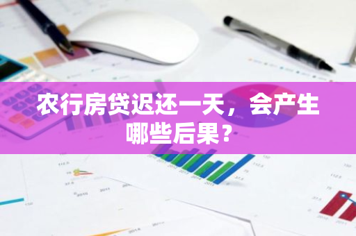 农行房贷迟还一天，会产生哪些后果？