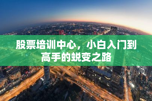 股票培训中心，小白入门到高手的蜕变之路
