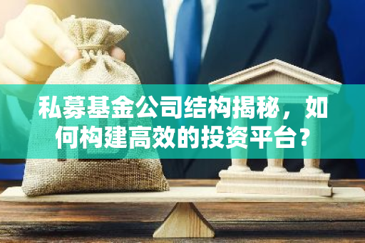 私募基金公司结构揭秘，如何构建高效的投资平台？