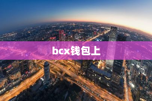 bcx钱包上-第1张图片-智财锋资讯网