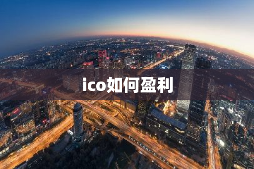 ico如何盈利