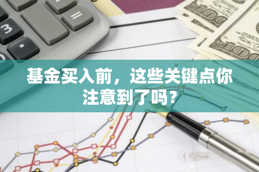 基金买入前，这些关键点你注意到了吗？
