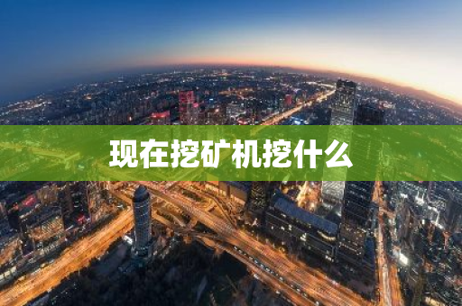 现在挖矿机挖什么
