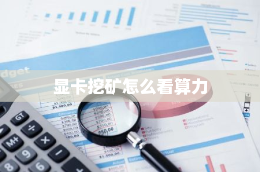 显卡挖矿怎么看算力