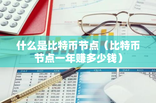 什么是比特币节点(比特币节点一年赚多少钱)-第1张图片-智财锋资讯网 什么是比特币节点(比特币节点一年赚多少钱)-第1张图片-智财锋资讯网