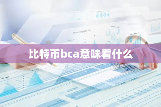 比特币bca意味着什么-第1张图片-智财锋资讯网 比特币bca意味着什么-第1张图片-智财锋资讯网