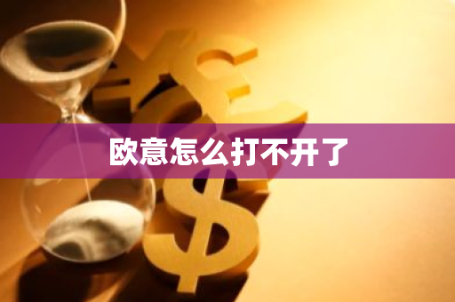 欧意怎么打不开了