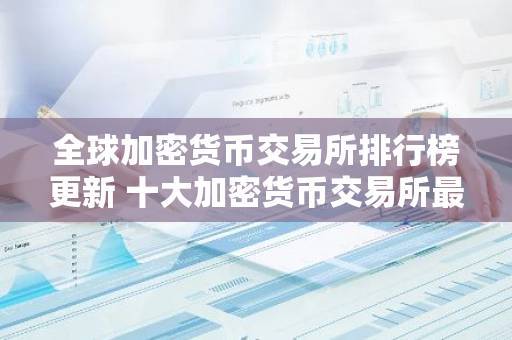 全球加密货币交易所排行榜更新 十大加密货币交易所最新推荐-第1张图片-智财锋资讯网 全球加密货币交易所排行榜更新 十大加密货币交易所最新推荐-第1张图片-智财锋资讯网