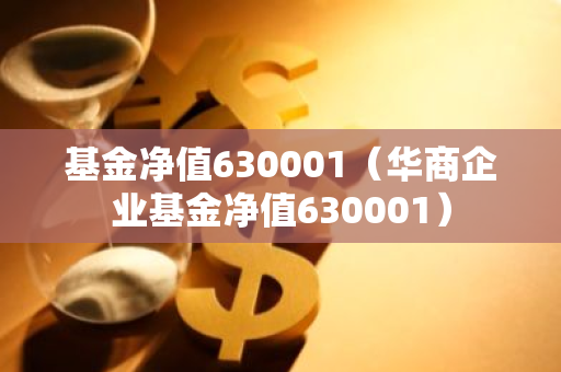 基金净值630001（华商企业基金净值630001）-第1张图片-智财锋资讯网
