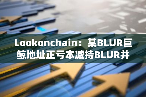Lookonchain：某BLUR巨鲸地址正亏本减持BLUR并购入GM-第1张图片-智财锋资讯网