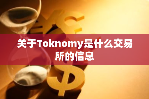 关于Toknomy是什么交易所的信息-第1张图片-智财锋资讯网 关于Toknomy是什么交易所的信息-第1张图片-智财锋资讯网