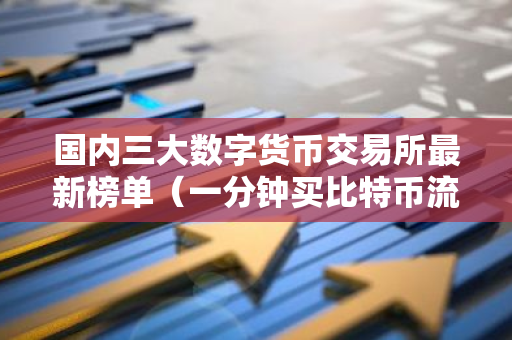 国内三大数字货币交易所最新榜单（一分钟买比特币流程步骤）-第1张图片-智财锋资讯网
