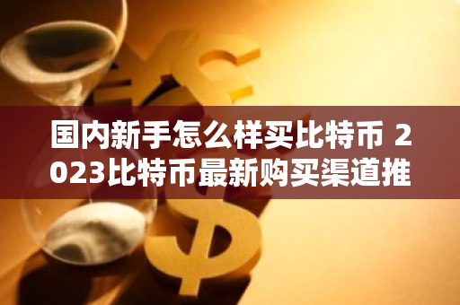 国内新手怎么样买比特币 2023比特币最新购买渠道推荐-第1张图片-智财锋资讯网