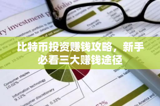 比特币投资赚钱攻略，新手必看三大赚钱途径