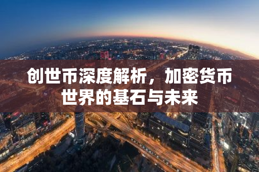 创世币深度解析,加密货币世界的基石与未来-第1张图片-智财锋资讯网 创世币深度解析,加密货币世界的基石与未来-第1张图片-智财锋资讯网