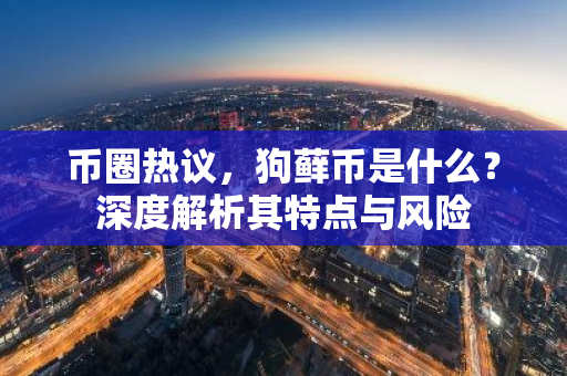 币圈热议，狗藓币是什么？深度解析其特点与风险-第1张图片-智财锋资讯网