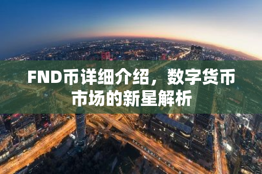 FND币详细介绍，数字货币市场的新星解析-第1张图片-智财锋资讯网
