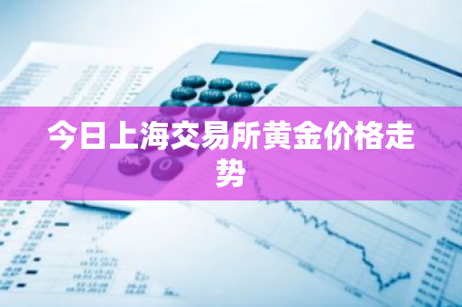 今日上海交易所黄金价格走势