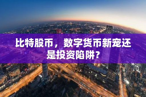 比特股币,数字货币新宠还是投资陷阱?-第1张图片-智财锋资讯网 比特股币,数字货币新宠还是投资陷阱?-第1张图片-智财锋资讯网