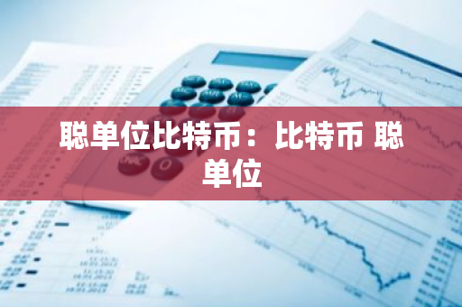 聪单位比特币：比特币 聪单位-第1张图片-智财锋资讯网