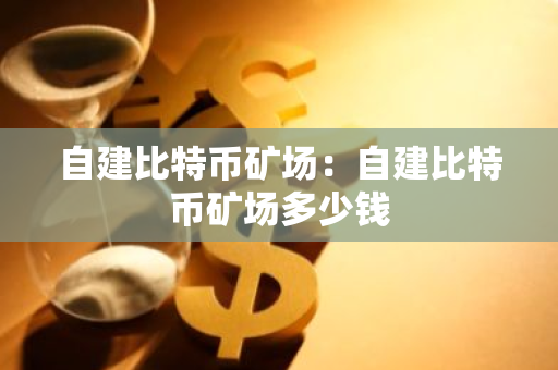 自建比特币矿场：自建比特币矿场多少钱-第1张图片-智财锋资讯网