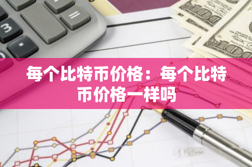 每个比特币价格：每个比特币价格一样吗