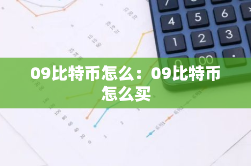 09比特币怎么：09比特币怎么买-第1张图片-智财锋资讯网
