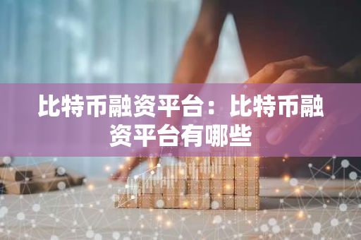 比特币融资平台：比特币融资平台有哪些-第1张图片-智财锋资讯网