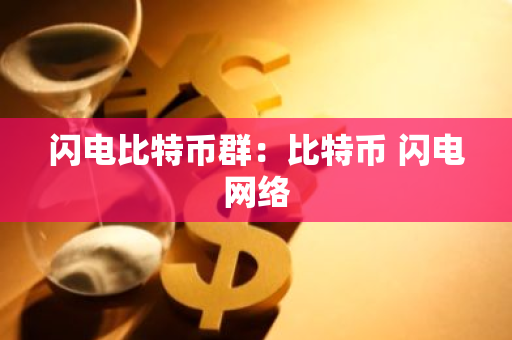 闪电比特币群：比特币 闪电网络