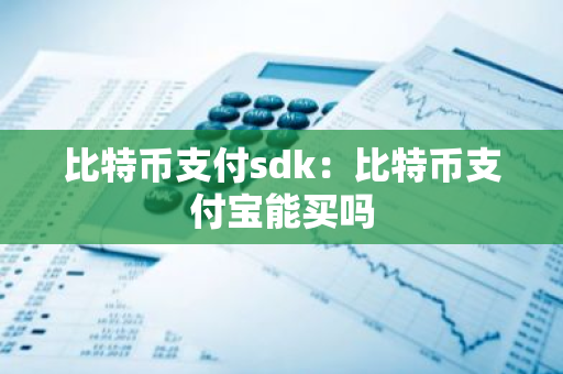 比特币支付sdk：比特币支付宝能买吗