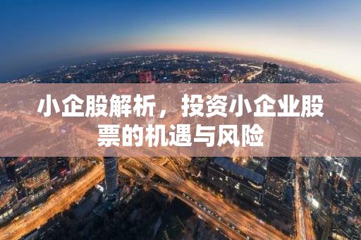 小企股解析，投资小企业股票的机遇与风险-第1张图片-智财锋资讯网