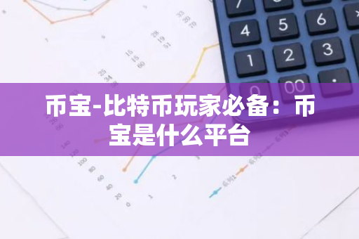 币宝-比特币玩家必备：币宝是什么平台-第1张图片-智财锋资讯网