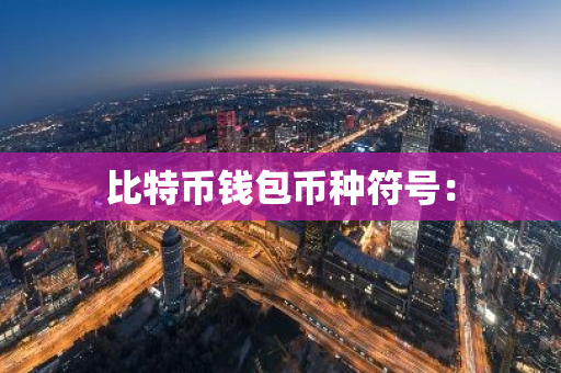 比特币钱包币种符号：