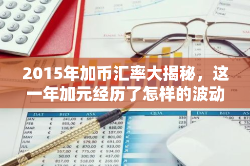 2015年加币汇率大揭秘，这一年加元经历了怎样的波动？