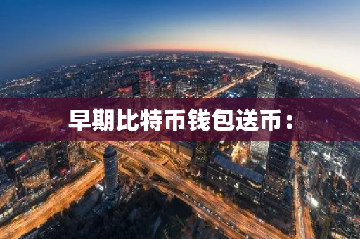 早期比特币钱包送币：-第1张图片-智财锋资讯网